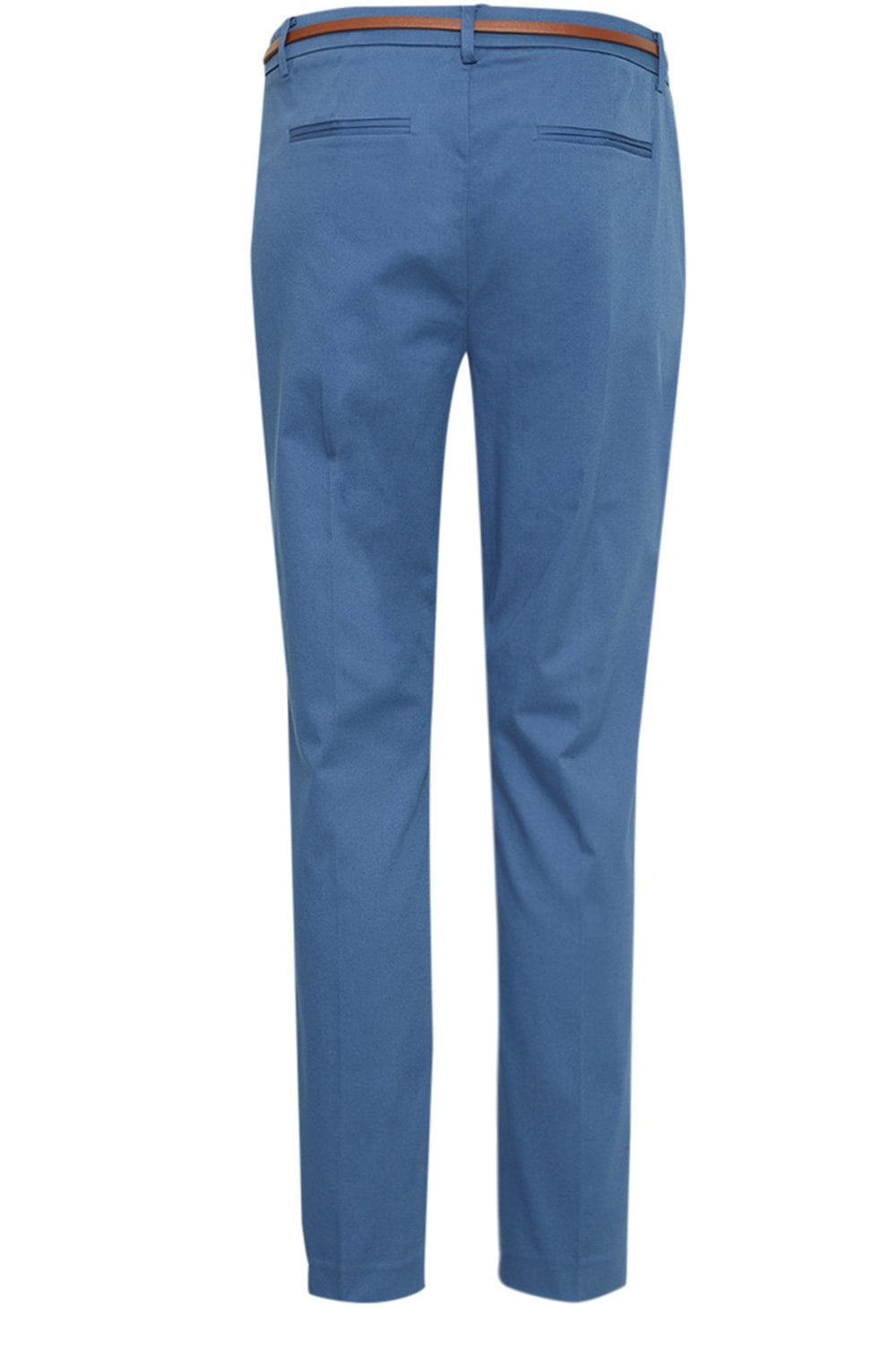 Days True Navy Cigarette Trousers With Belt