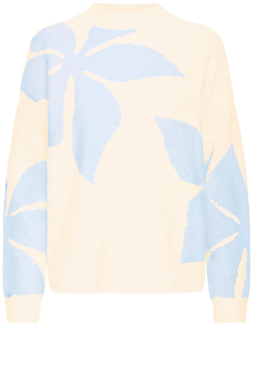 Della Robbia Blue Flower Omea Jumper