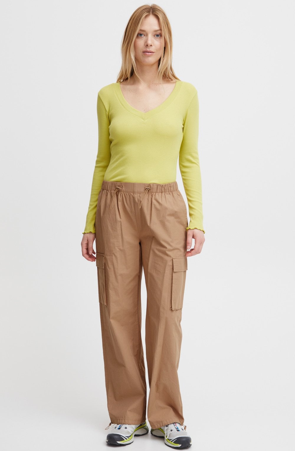 Demete Tiger's Eye Lightweight Cargo Trousers