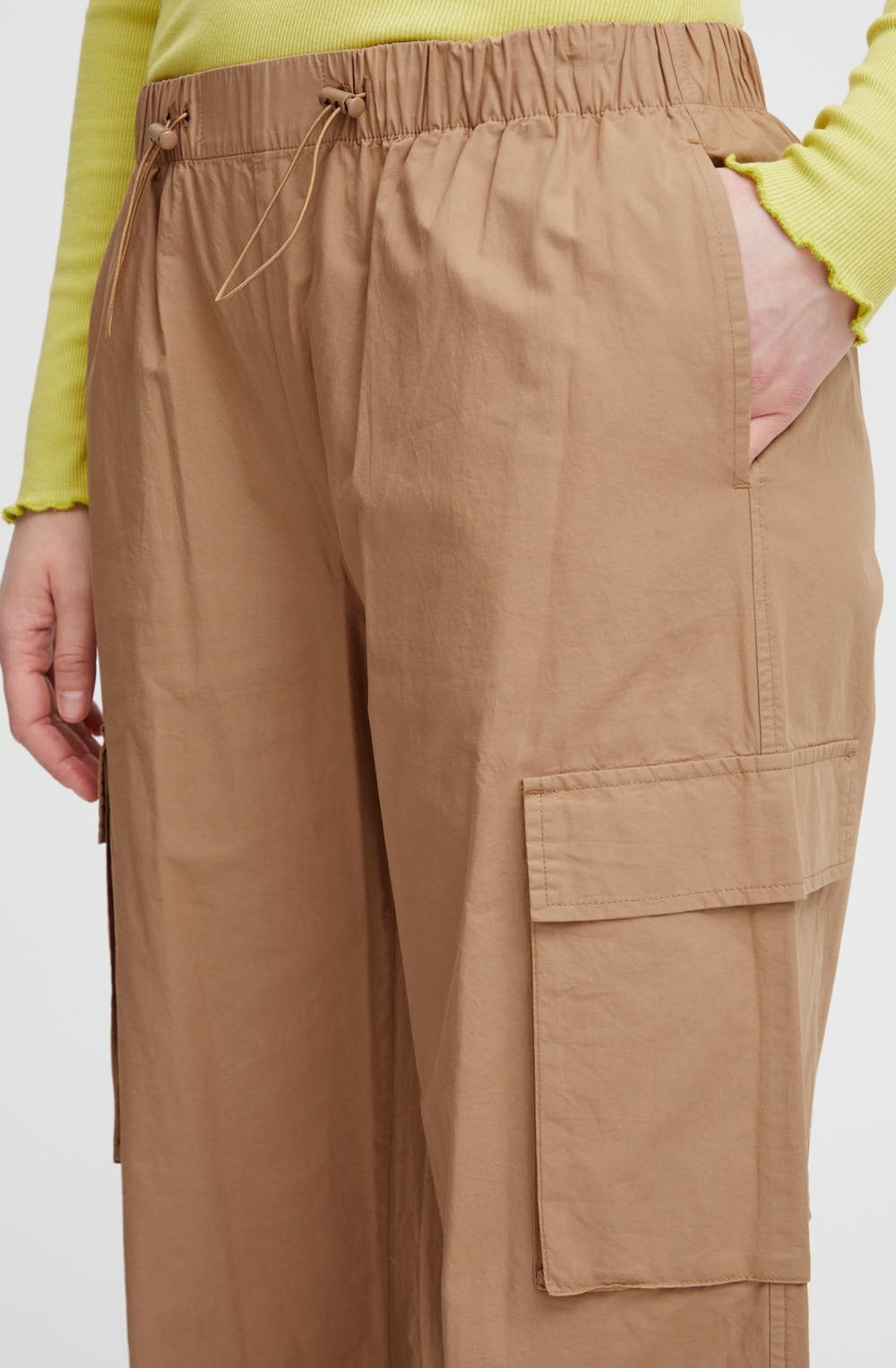 Demete Tiger's Eye Lightweight Cargo Trousers
