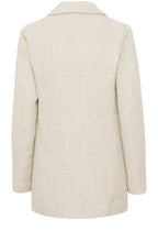 Desi Birch Textured Tweed Blazer