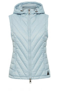 Dusty Blue Amalla Quilted Gillet