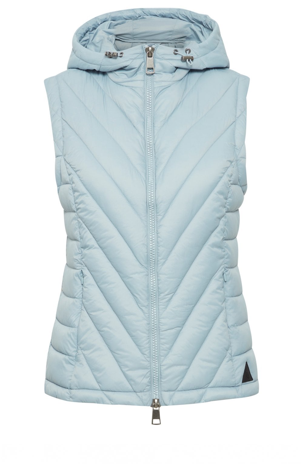 Dusty Blue Amalla Quilted Gillet