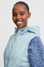 Dusty Blue Amalla Quilted Gillet