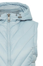 Dusty Blue Amalla Quilted Gillet