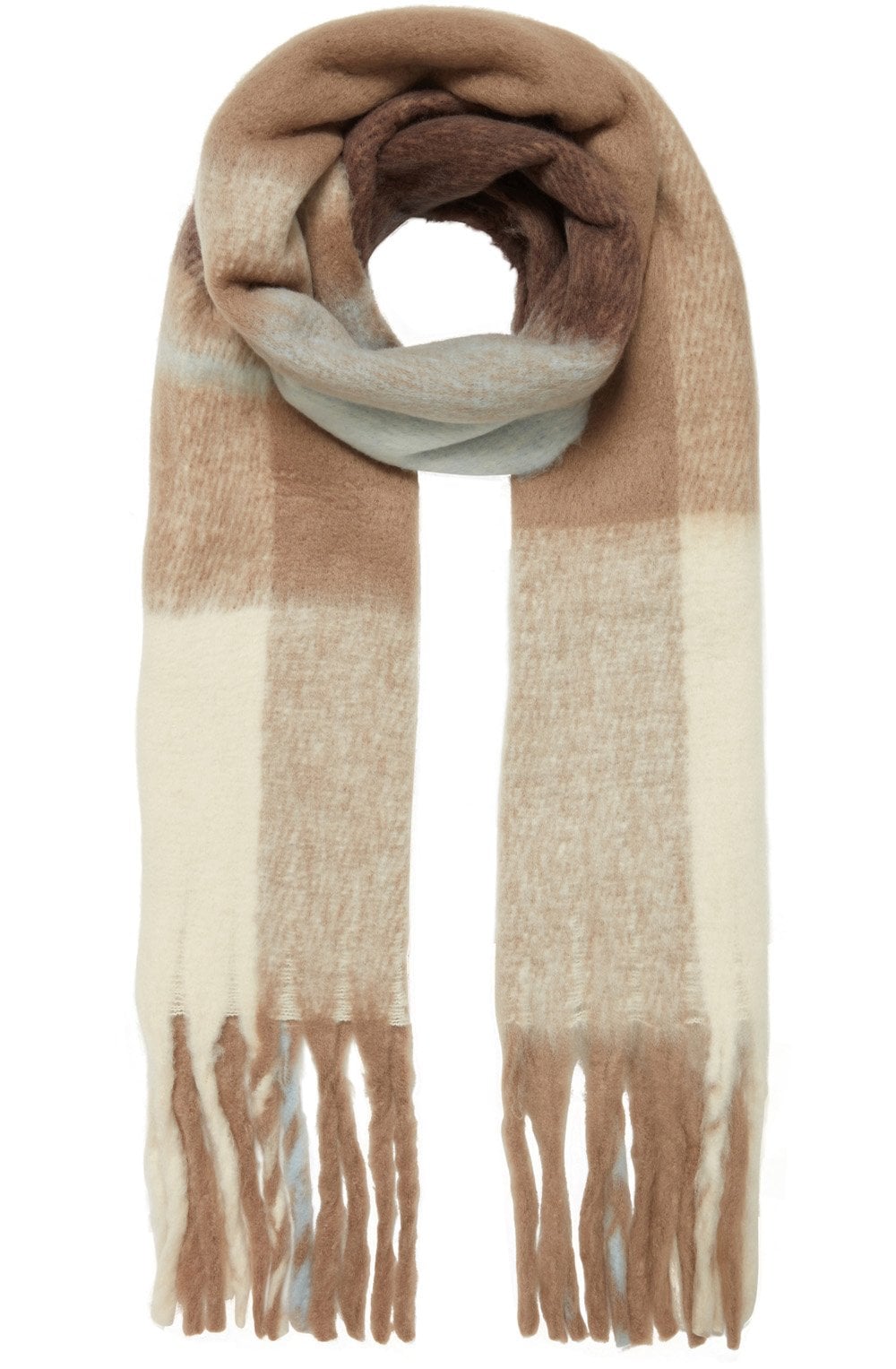 Dusty Blue Wagne Oversized Soft Touch Scarf