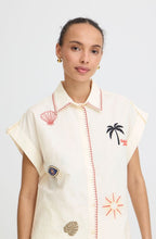 Embroidered Birch Loose Fit Shirt