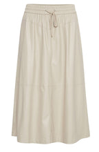 Esoni Faux Leather Skirt