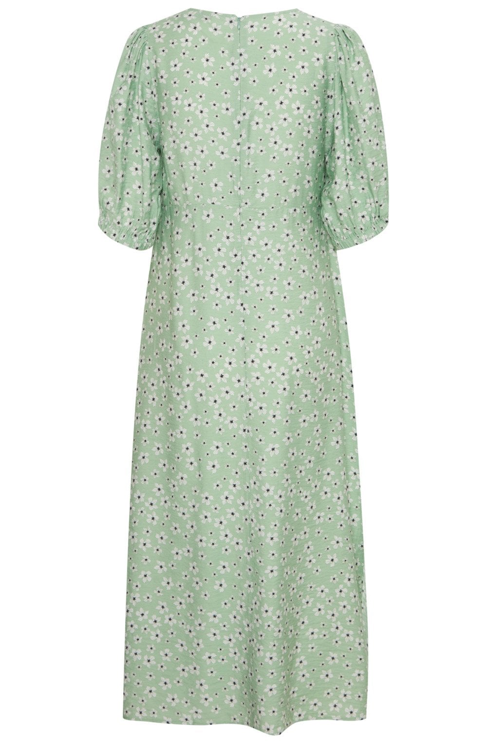 Fair Green Flower Ibano Dress