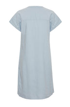 Falakka Kentucky Blue Linen Mix Tunic Dress