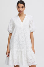 Falie Optical White Broderie Anglaise Dress
