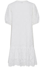 Falie Optical White Broderie Anglaise Dress