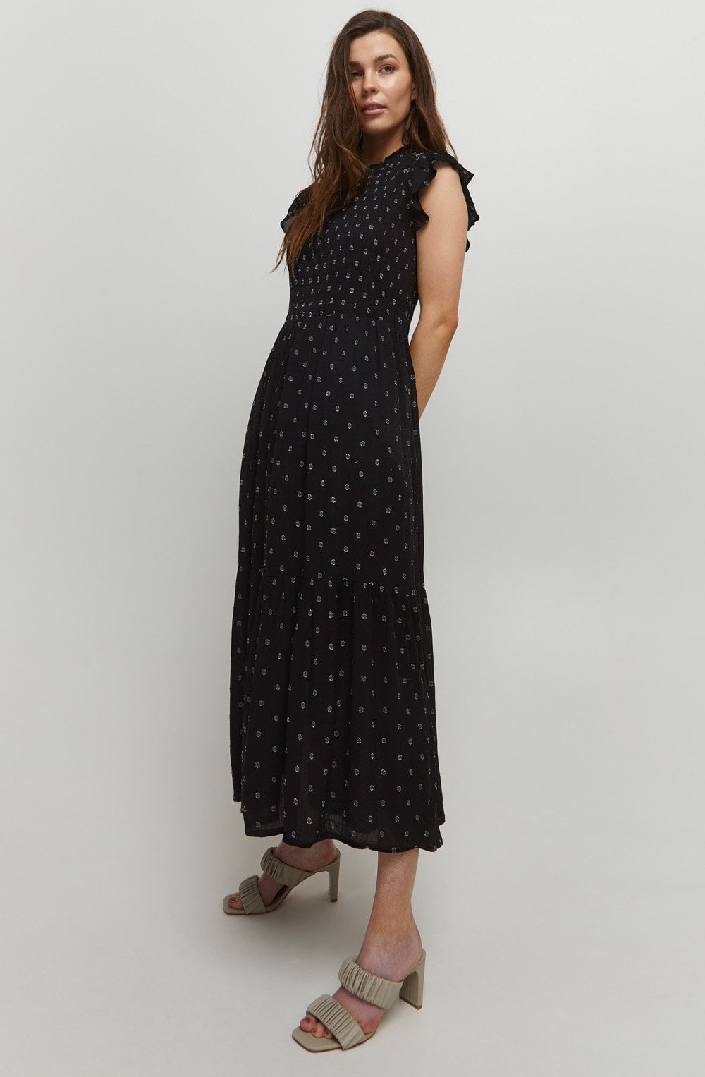 Felice Black Maxi Dress