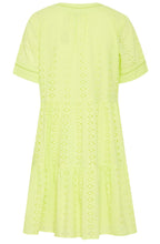 Fenni Sunny Lime Broderie Anglaise Dress