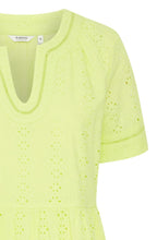 Fenni Sunny Lime Broderie Anglaise Dress