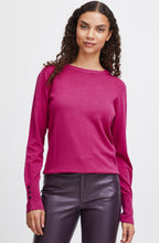 Festival Fuchsia Pimba Button Detail Jumper