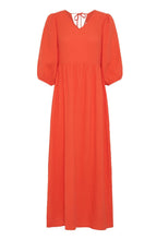 Fiesta Balloon Sleeve Cheesecloth Maxi Dress