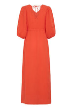Fiesta Balloon Sleeve Cheesecloth Maxi Dress