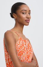 Fiesta Nature Vibes Racer Neck Maxi Dress