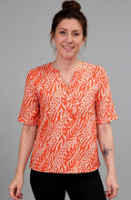 Fiesta Nature Vibes Tunic Neck Blouse
