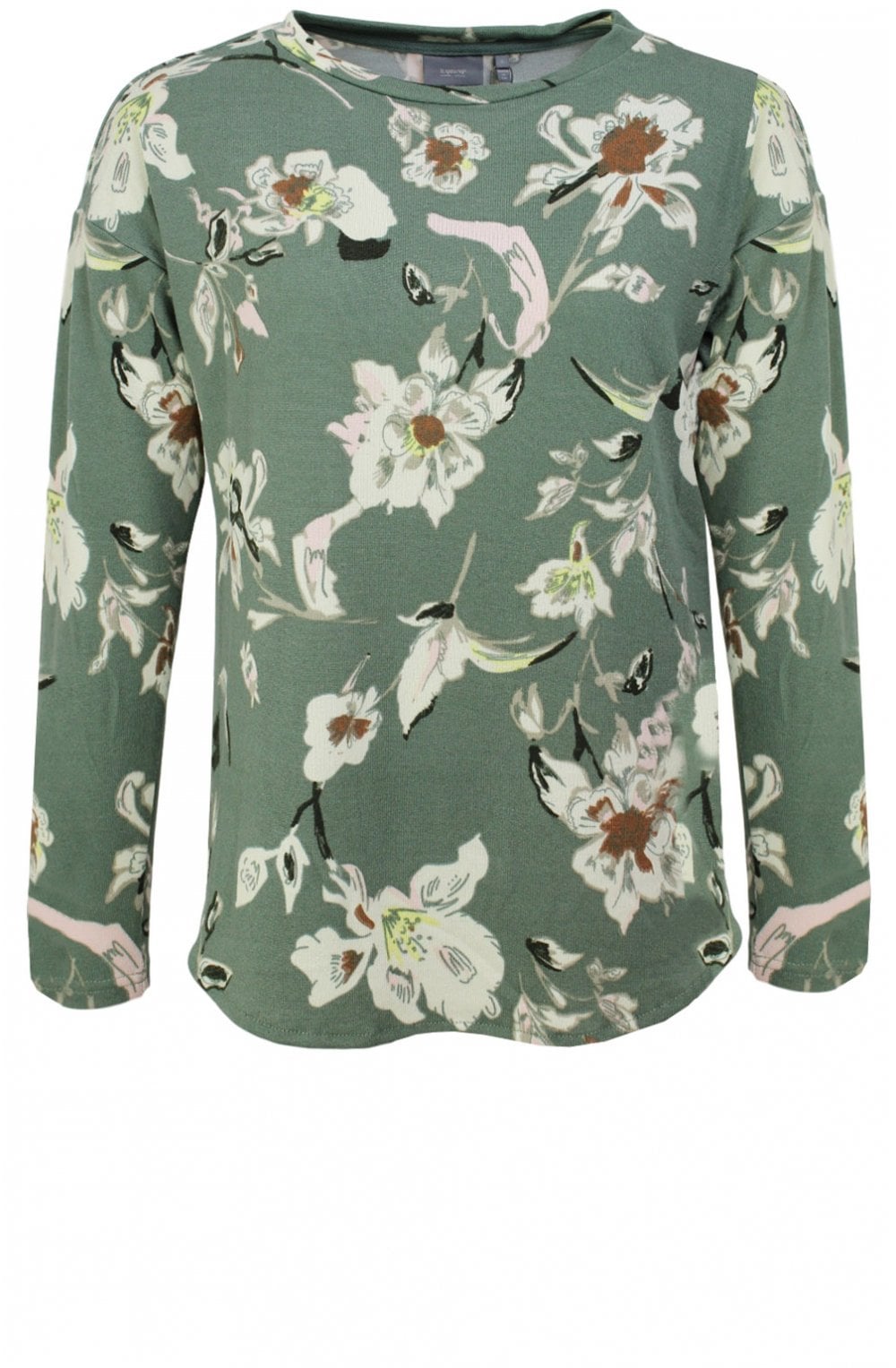 Fine Knit Floral Jumper