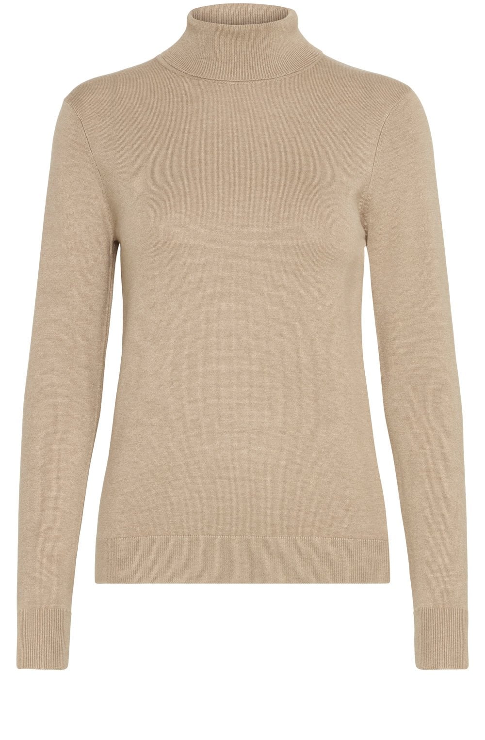 Fine Knit Roll Neck Jumper