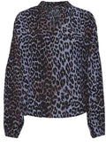Flaminia Leopard Print Blouse