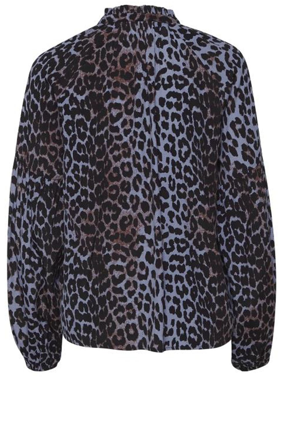 Flaminia Leopard Print Blouse