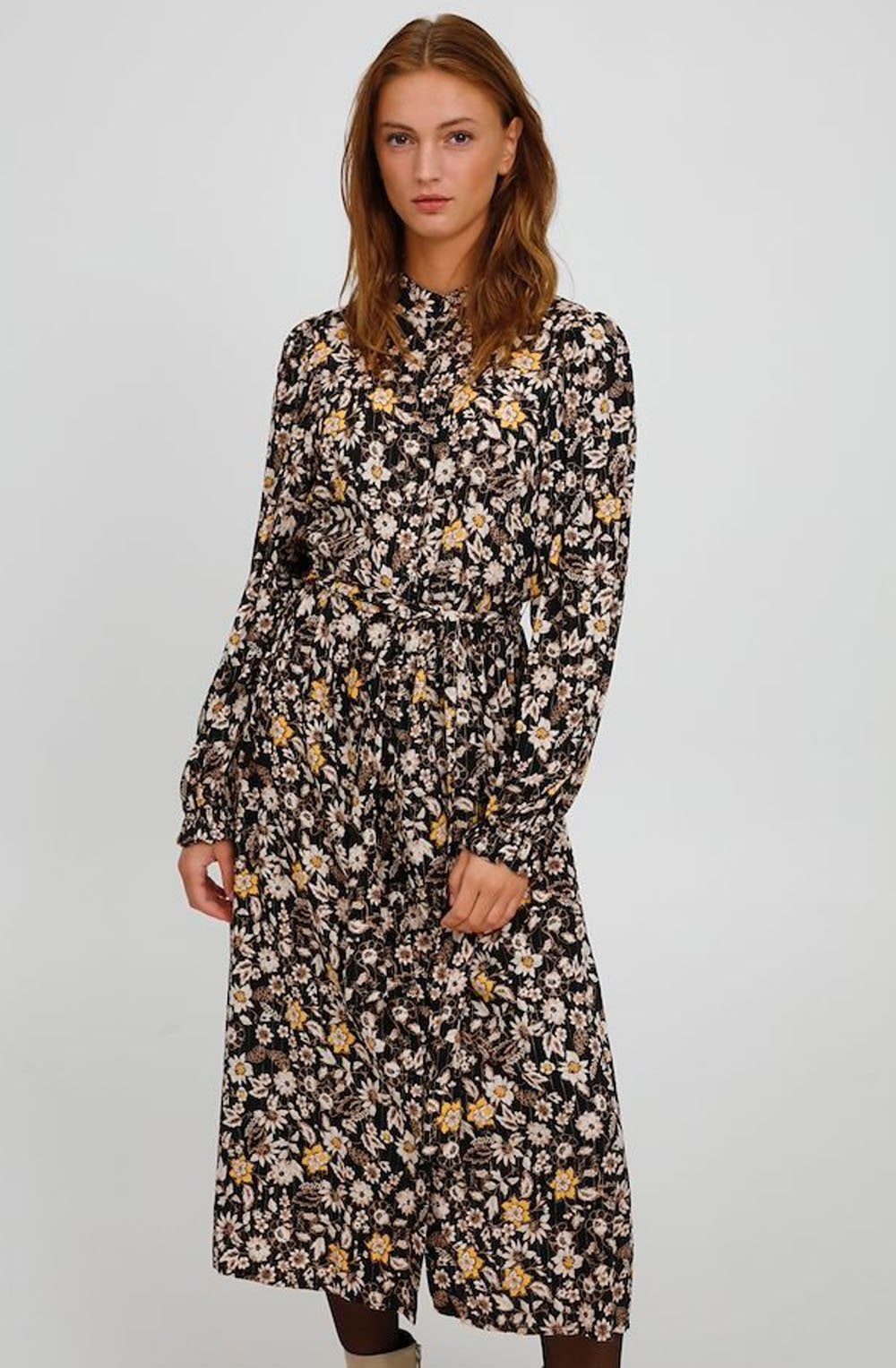 Floral Button Down Dress