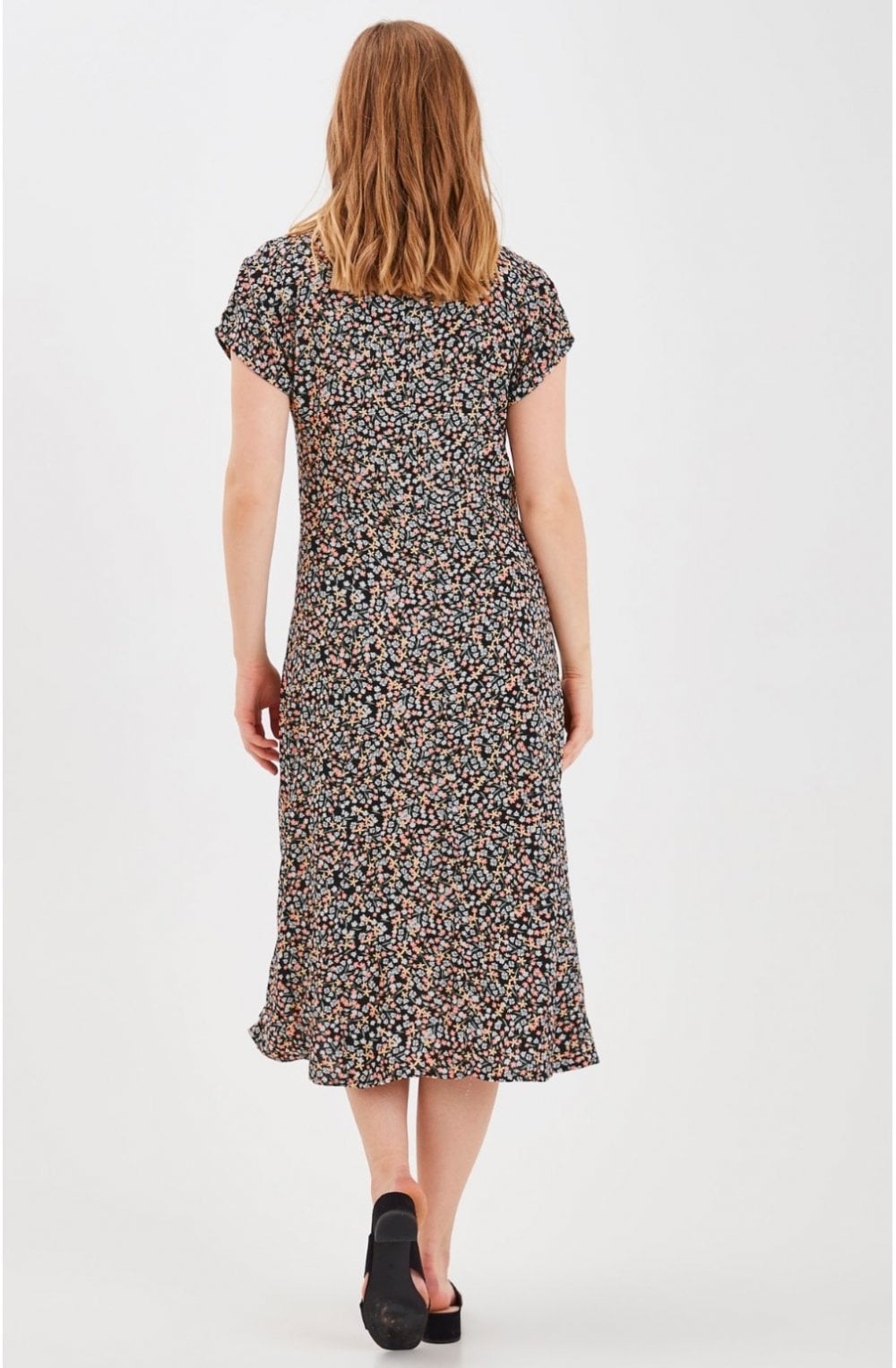 Floral Print Shirt Dress