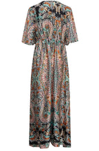 Floral Silky Maxi Dress