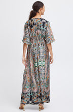 Floral Silky Maxi Dress