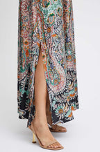 Floral Silky Maxi Dress