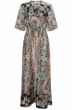 Floral Silky Maxi Dress