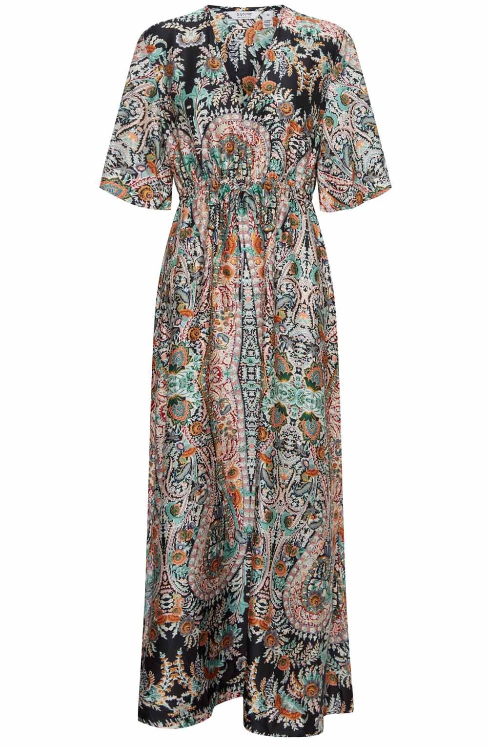 Floral Silky Maxi Dress