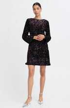 Fudge Sequin Bow Dress
