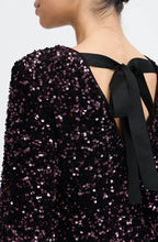 Fudge Sequin Bow Dress