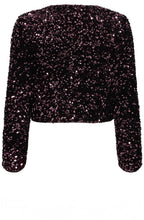 Fudge Sequin Bow Jacket