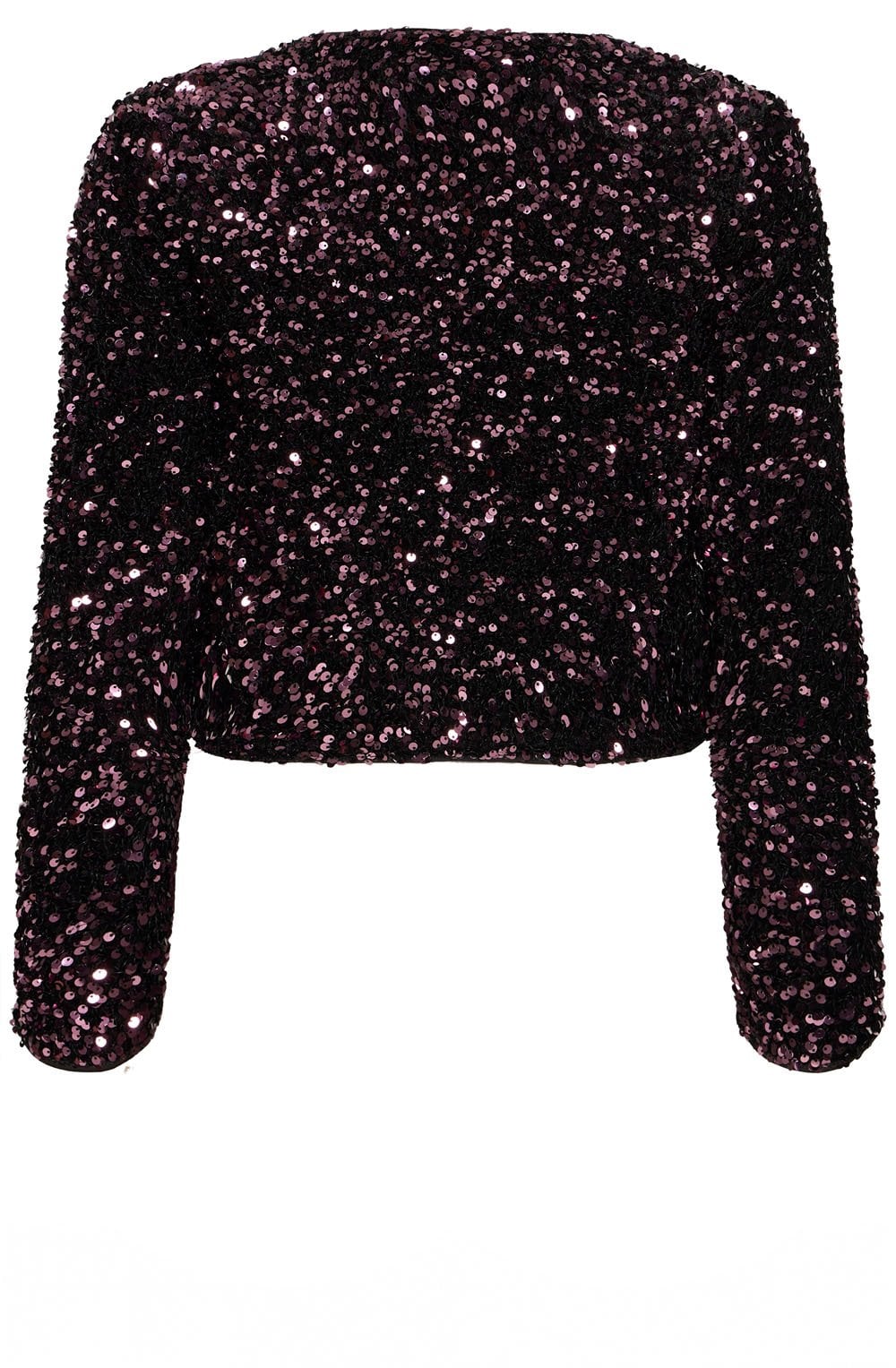 Fudge Sequin Bow Jacket