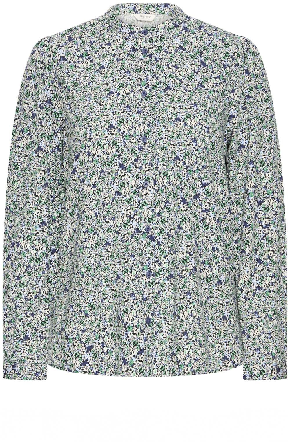 Gabria Blurred Leprechaun Flower Blouse