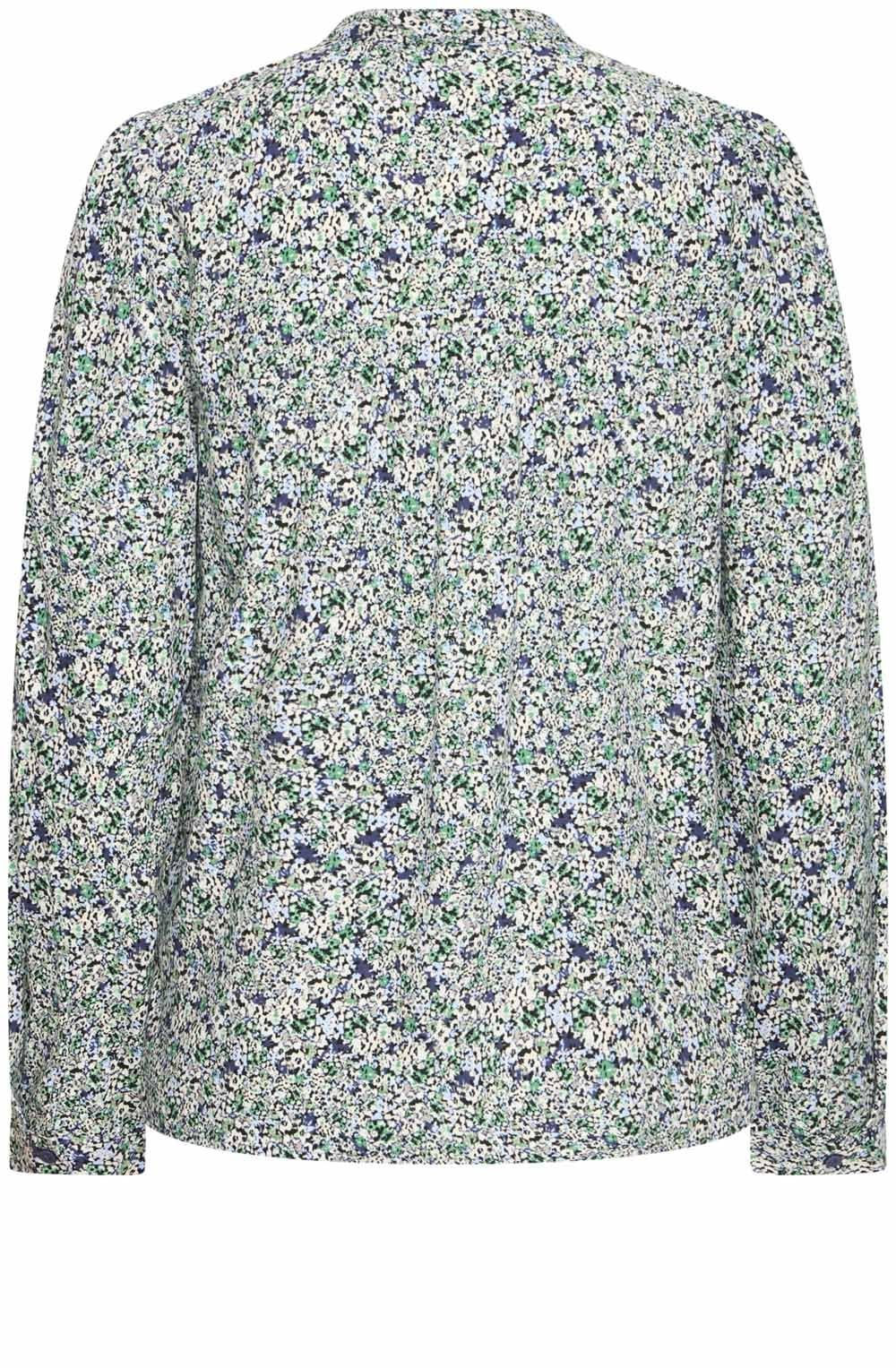 Gabria Blurred Leprechaun Flower Blouse