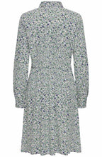 Gabria Blurred Leprechaun Flower Shirt Dress