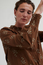 Gamzi Brunette Embroidered Blouse