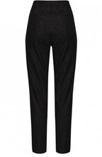 Gold Metallic Patterned Trousers