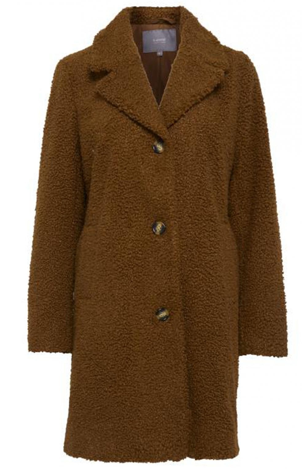 Golden Toffee Teddy Coat