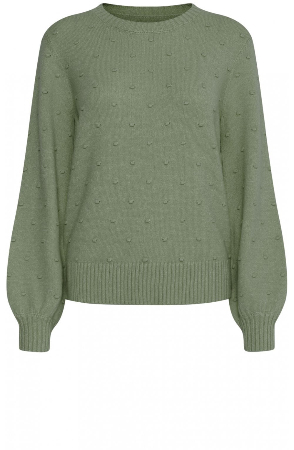 Green Embossed Spot Jumper