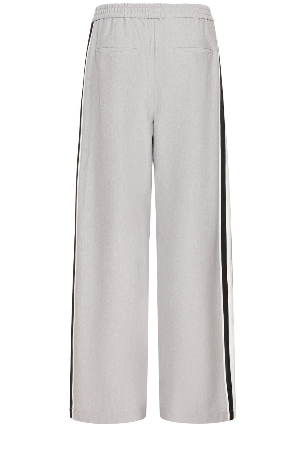 Grey Danta Contrast Stripe Trousers
