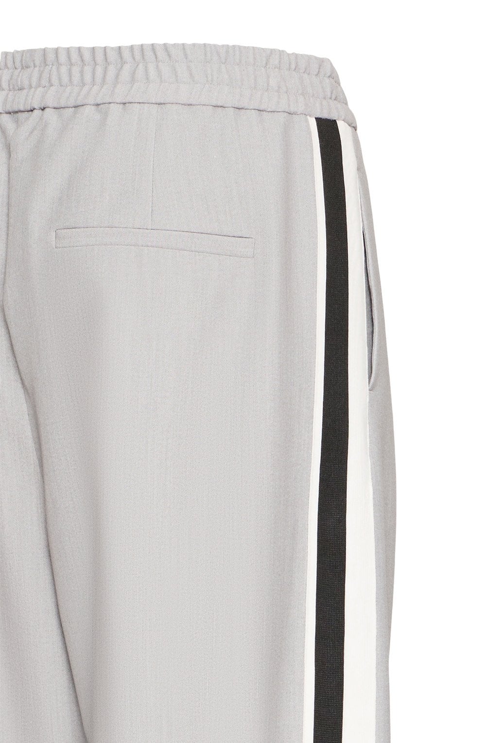 Grey Danta Contrast Stripe Trousers