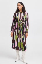 Guacamole Button Down Midi Dress