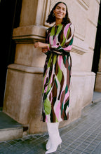 Guacamole Button Down Midi Dress